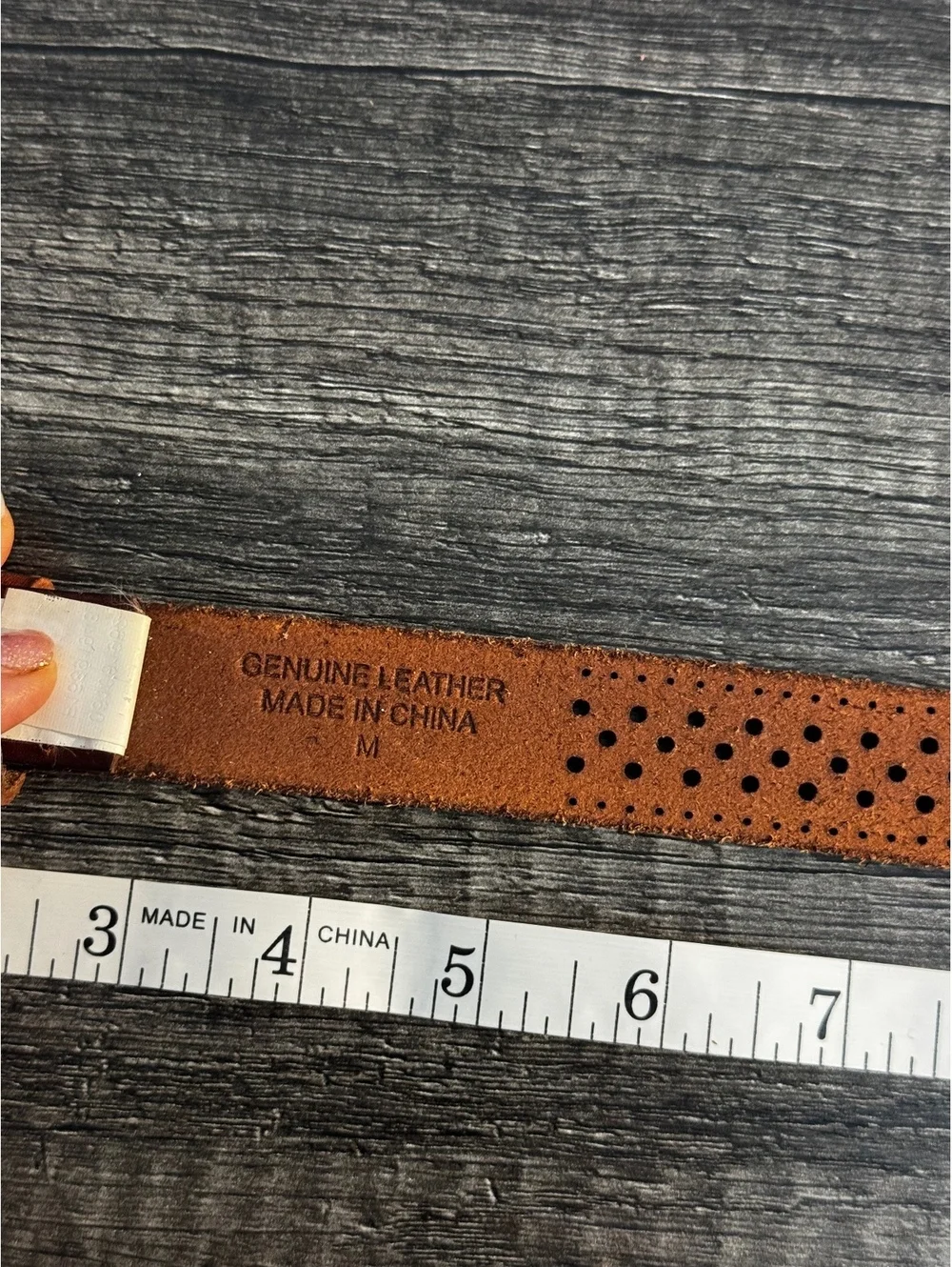 Target genuine leather